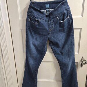 JAG Jeans Women's Paley Mid Rise Bootcut Pull-On Jeans 4P